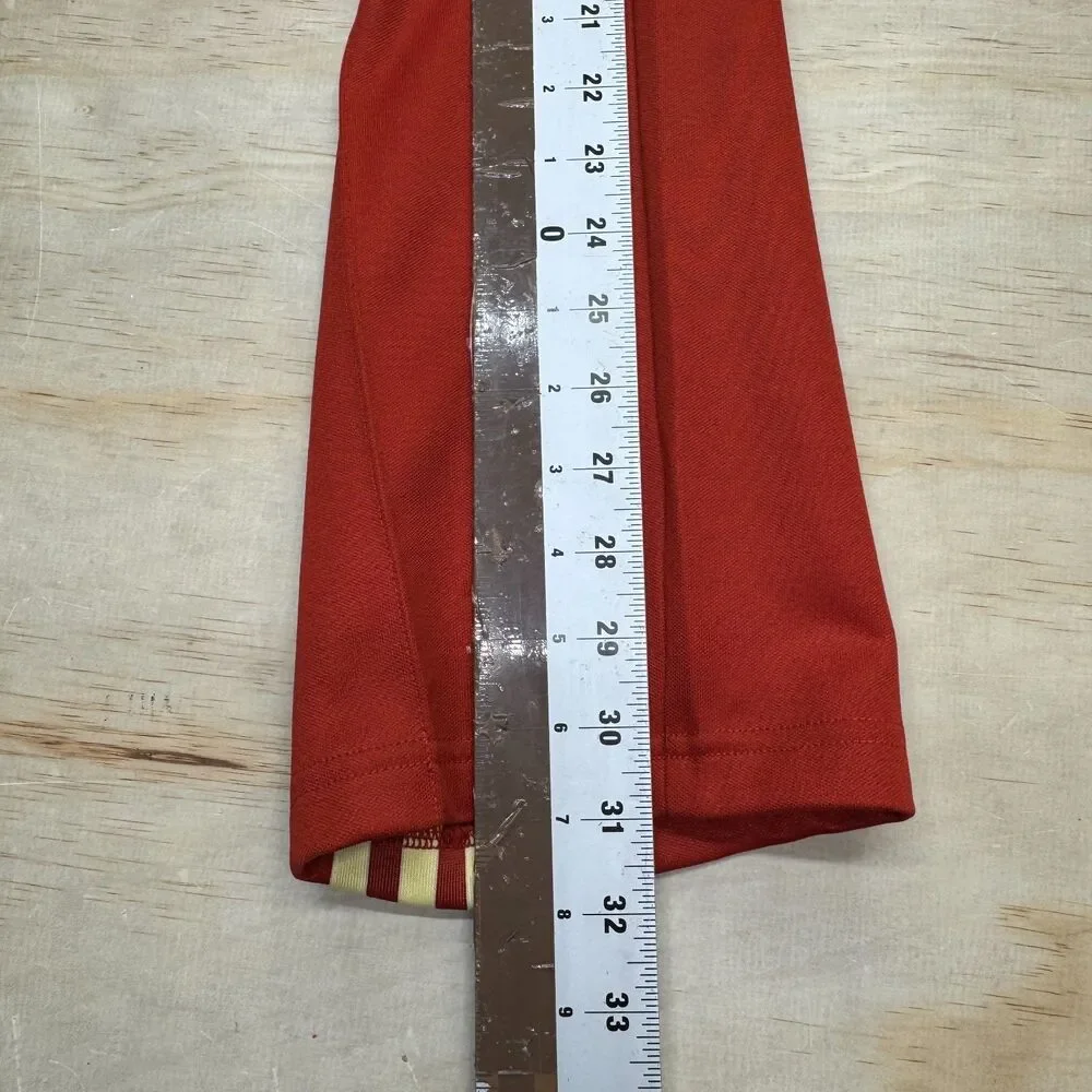 NEW Colombia adidas Beckenbauer Track Pants Tribe Orange Red Almost Yellow 2XL